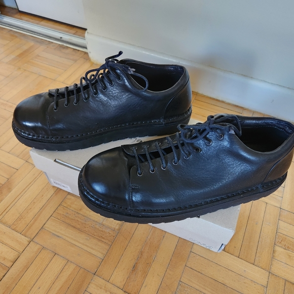 MARSELL Pallottola Pedula Black Derby Boots - Picture 5 of 11